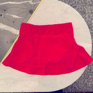 Lululemon Play Off The Pleats HotPink Tennis Skirt